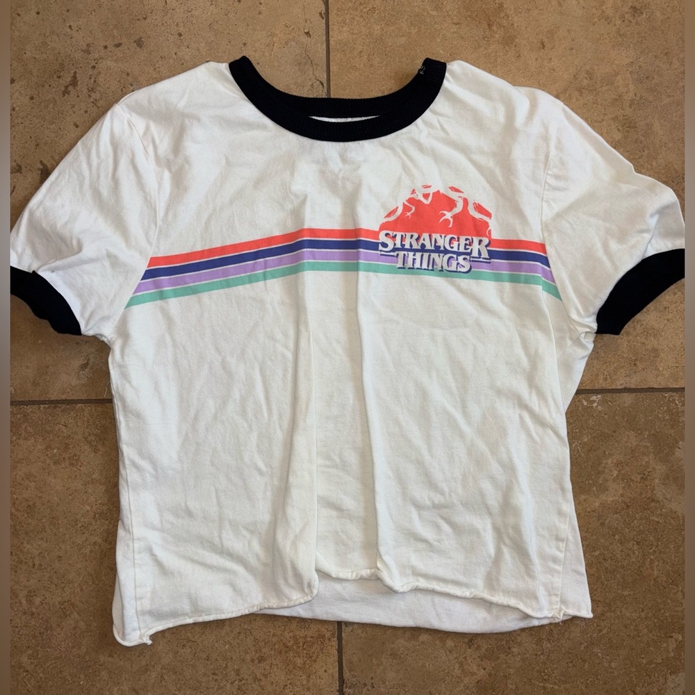 Stranger Things Crop Top sz L